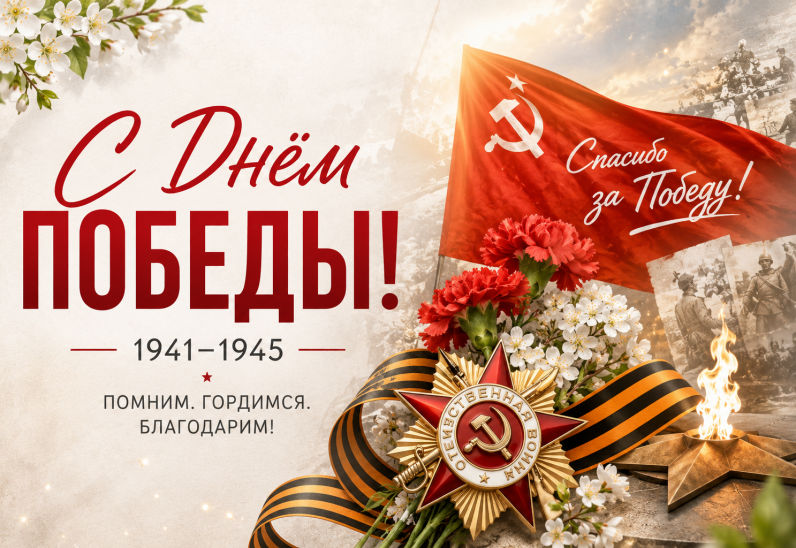 С Днём Победы!